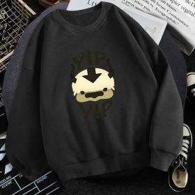 Man New Fleece Sweatshirts Avatar The Last Airbender (Option: Black-L)